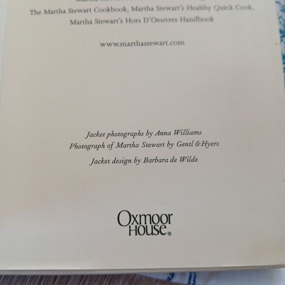The Martha Stewart Living Cookbook - Vintage 2000 Hardcover Dust Jacket - Picture 3 of 15
